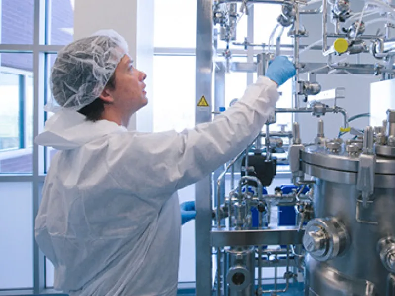 Biomanufacturing lab set up