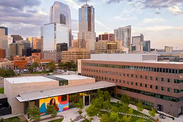 CU Denver campus panoramic