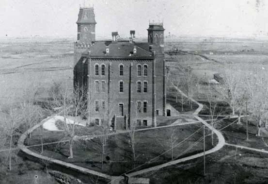 Old Main, the University of Colorado's first building